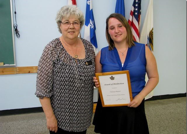 The winner of the William Murphy Bursary is Chelsea Massel The winner of the William Murphy Bursary is Chelsea Massel